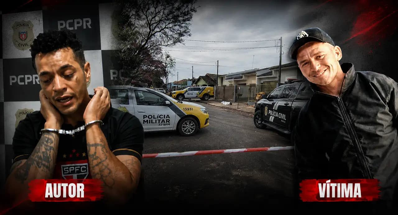 Homem é preso após confessar execução de trabalhador na frente do filho de 11 anos em Mandaguari