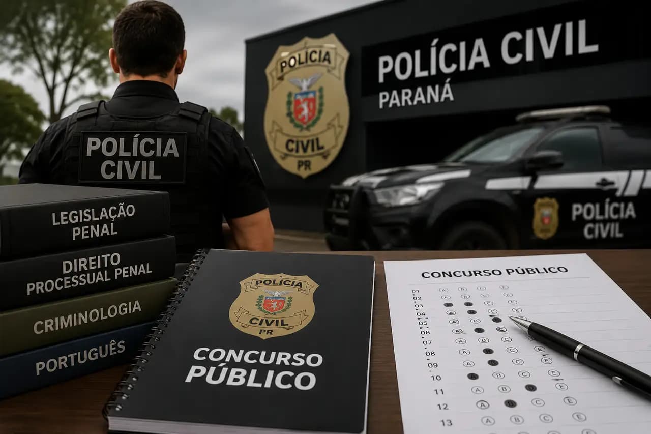 Polícia Civil divulga edital para realização de novo concurso público no Paraná